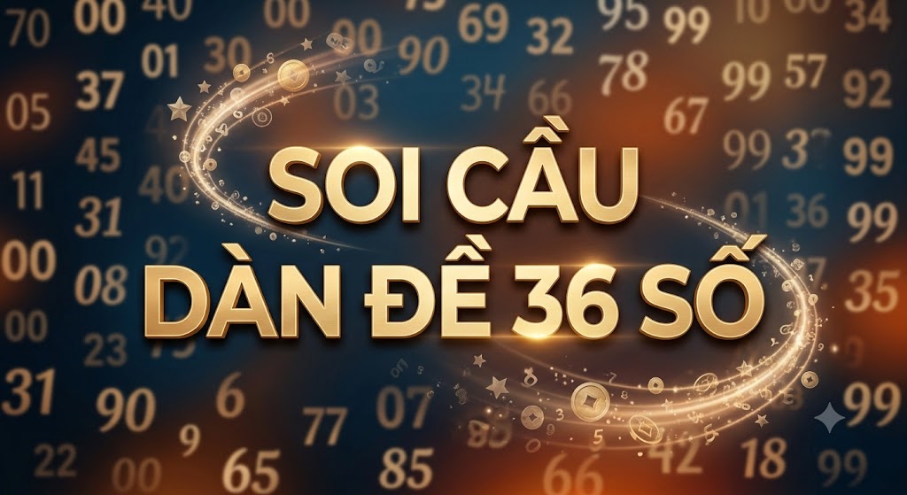 Soi cầu dàn đề 36 số bất bại miễn phí