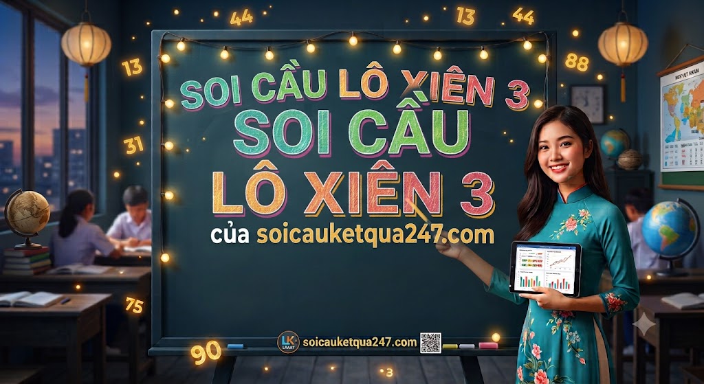 Soi cầu lô xiên 3 hôm nay chính xác 